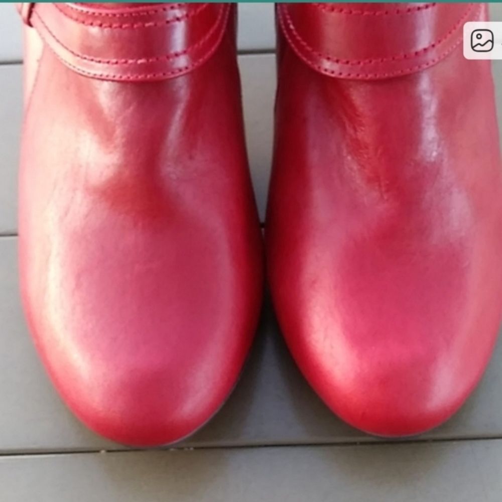 Vic Matie Red Booties - Picture 12 of 12